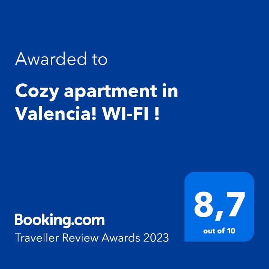 Cozy Apartment In Valencia! Wi-Fi ! Valência Exterior foto